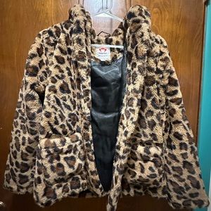 Appaman Girls Faux Fur Coat